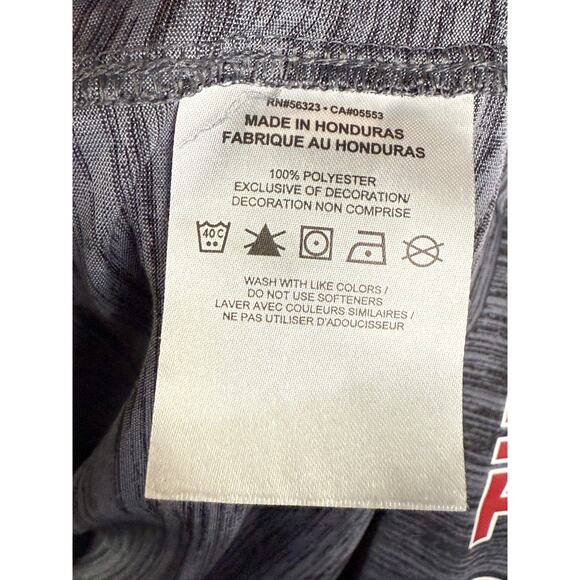 Nike Alabama Crimson Tide Long Sleeve Shirt Heather Gray Red Mens‎ Large NCAA - Picture 4 of 8